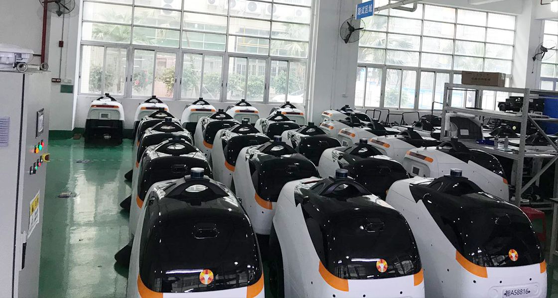 Idriverplus realized the mass production of the VIGGO autonomous driving sweeper products.