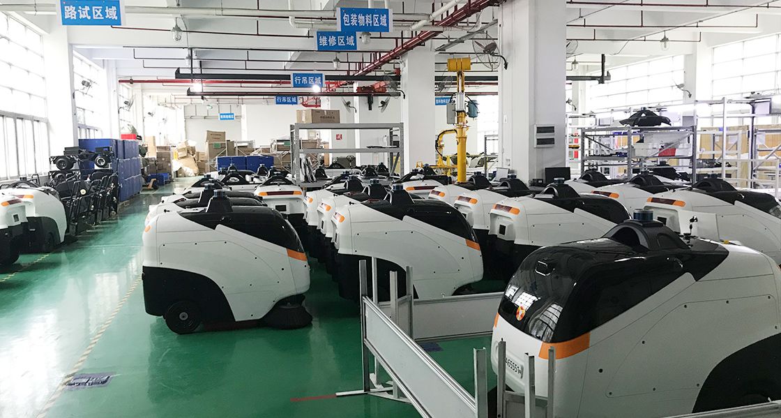 Idriverplus realized the mass production of the VIGGO autonomous driving sweeper products.