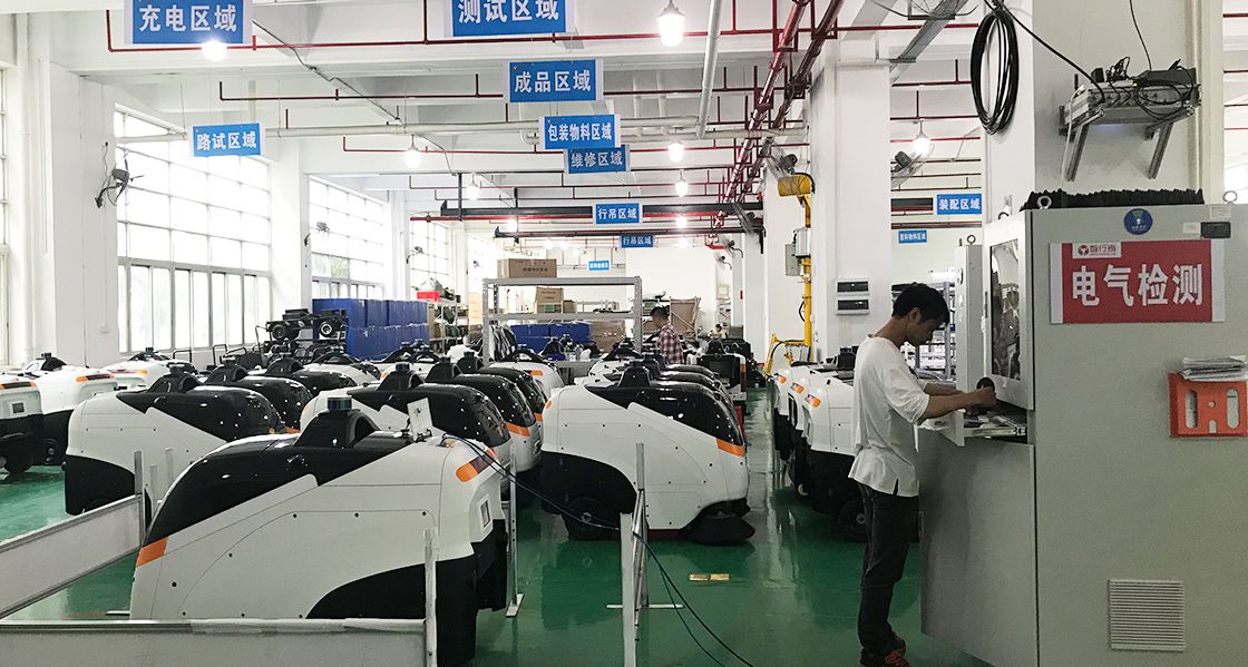 Idriverplus realized the mass production of the VIGGO autonomous driving sweeper products.